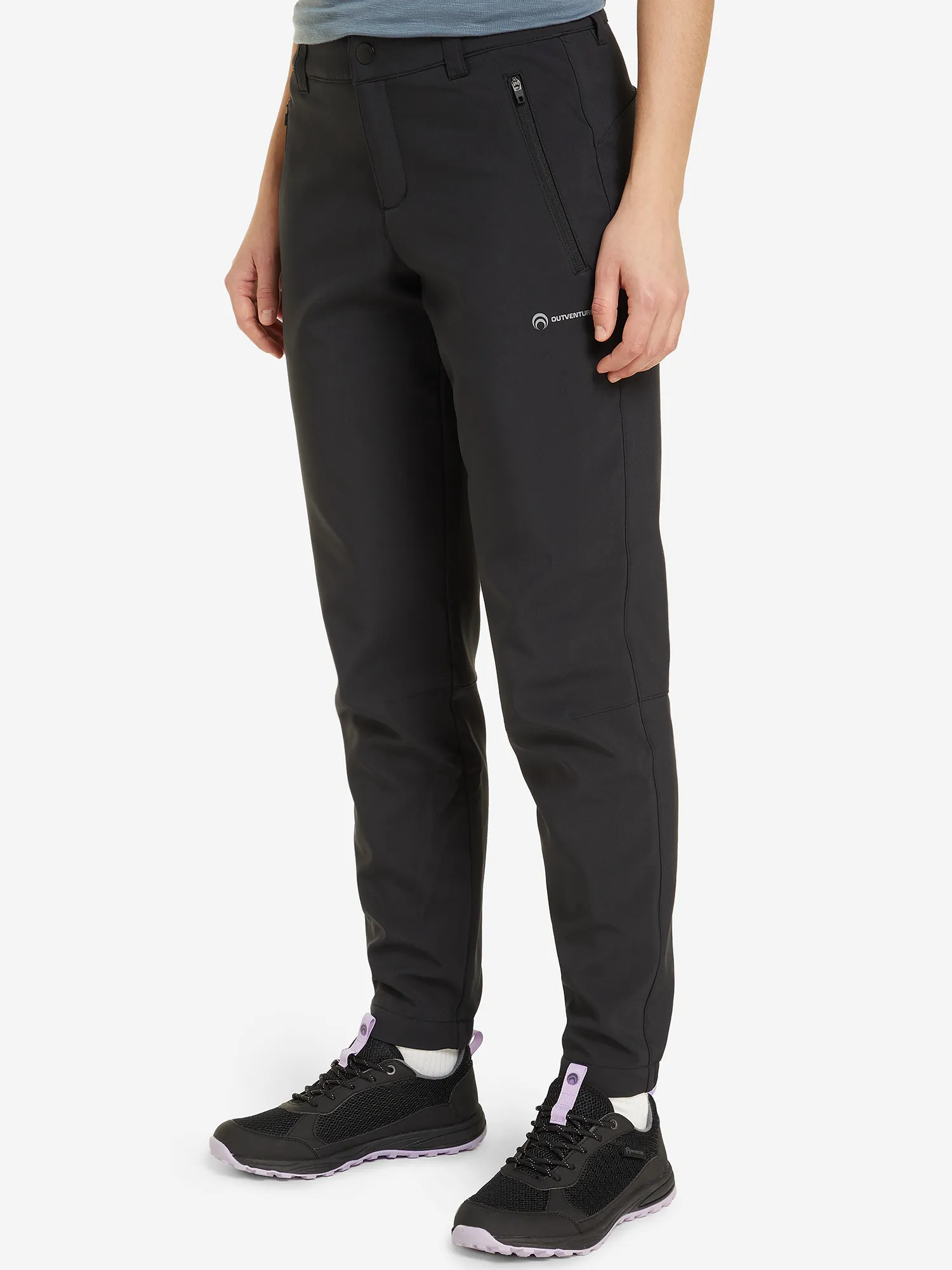 Брюки женские Outventure, черный, арт. 127816out-99
