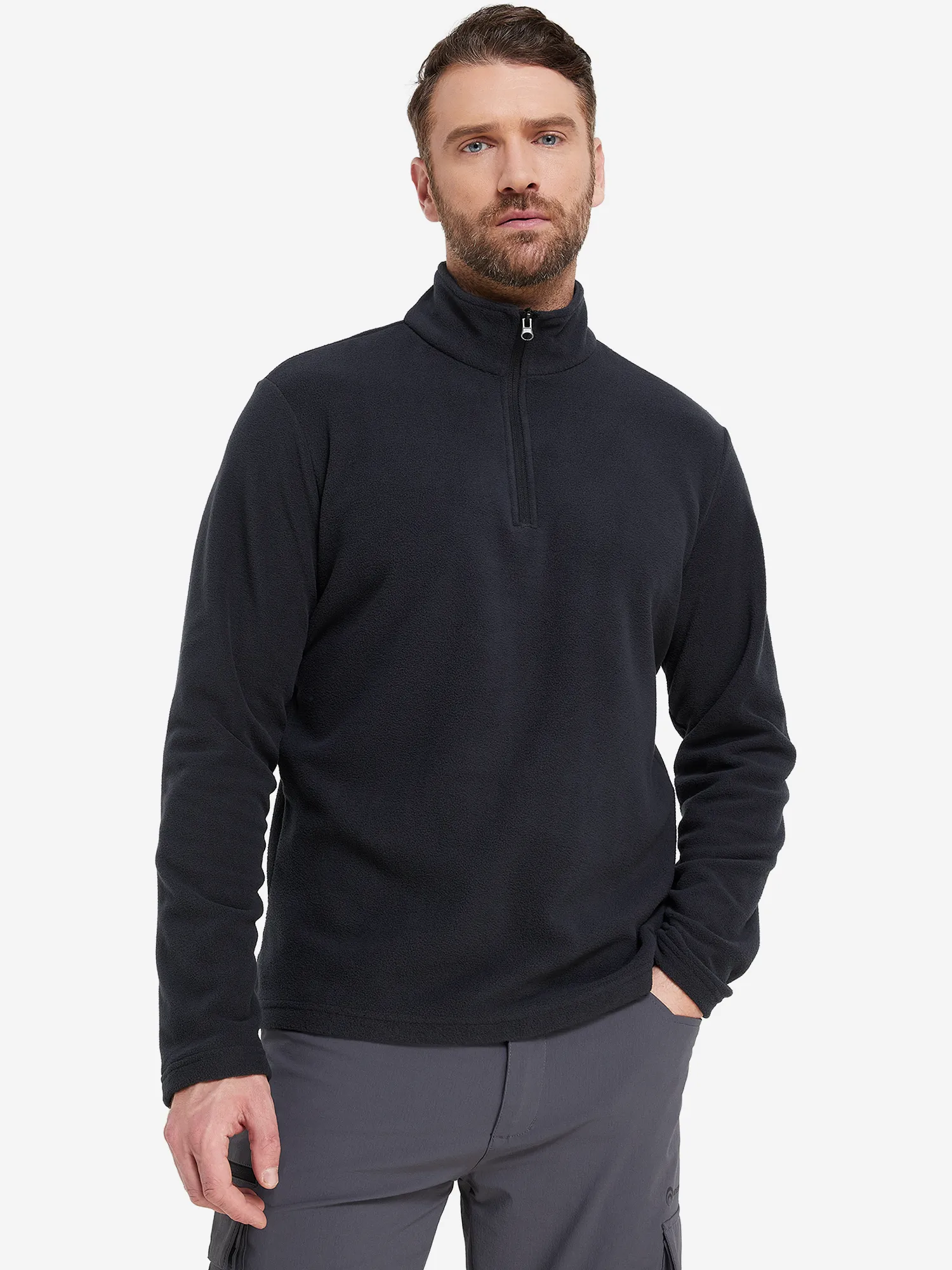 Джемпер флисовый мужской Outventure, черный, арт. 127758out-99