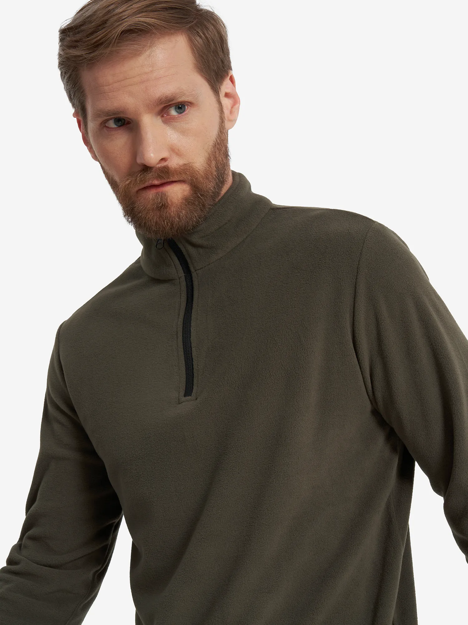 Джемпер флисовый, коричневый, арт. 130759out-t4