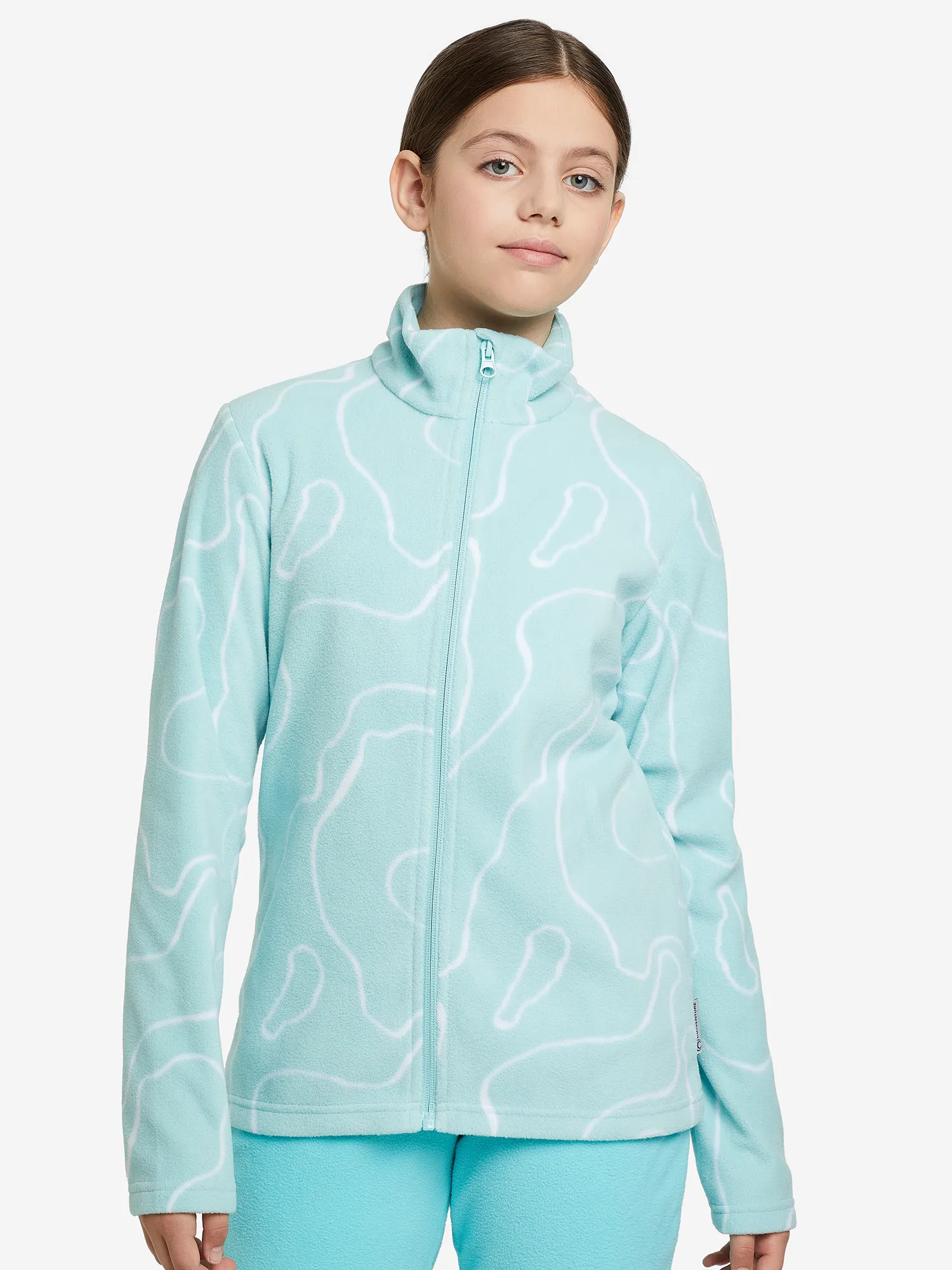 Джемпер флисовый, голубой, арт. 126616out-q1