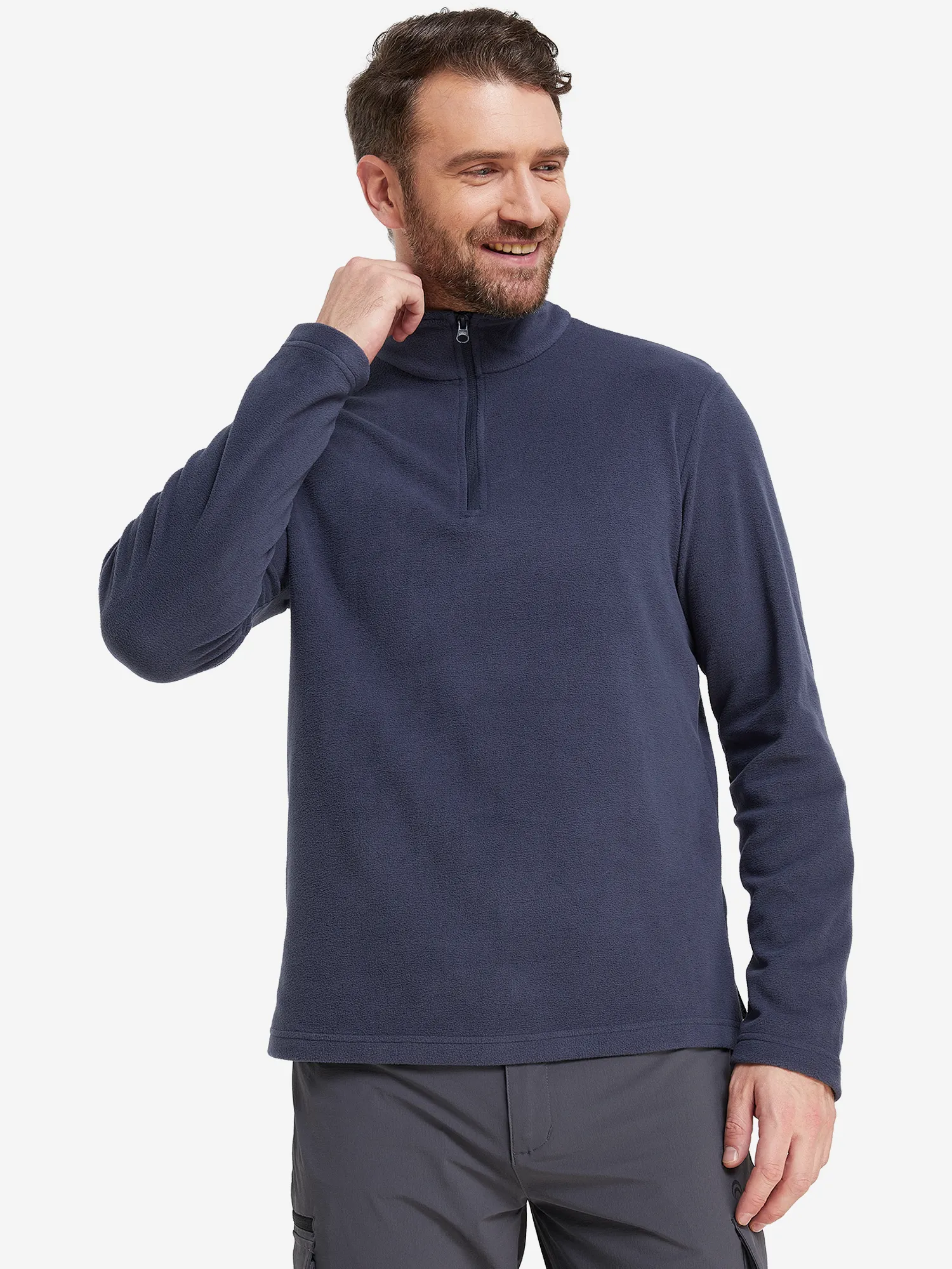 Джемпер флисовый мужской Outventure, синий, арт. 127758out-z4