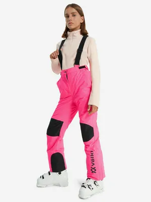Брюки утепленные для девочек Volkl, розовый, арт. 132043VLKL-X2