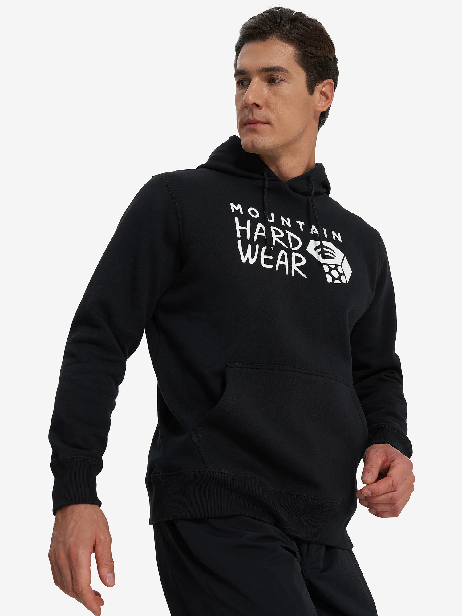 Худи Mountain Hardwear Logo, черный, арт. 2016831mhw-010