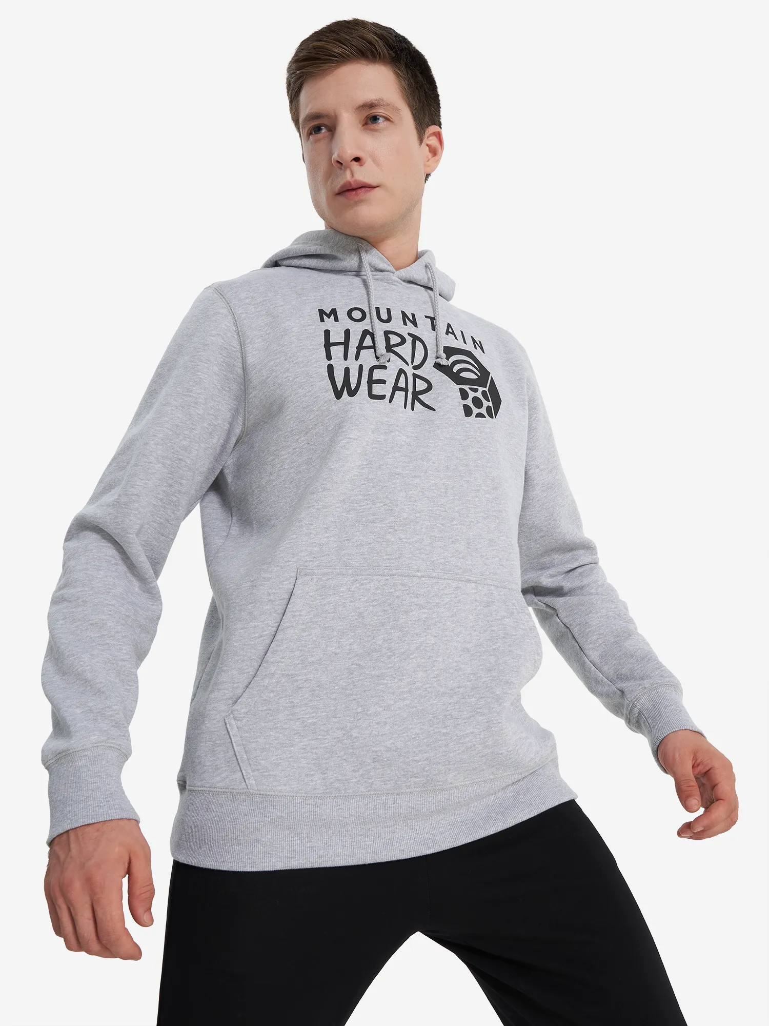 Худи Mountain Hardwear Logo, серый, арт. 2016831mhw-057