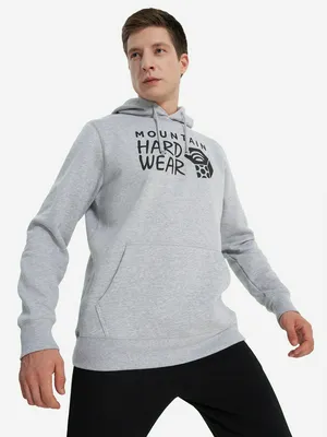 Худи Mountain Hardwear Logo, серый, арт. 2016831MHW-057