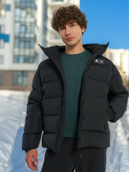 Пуховик Kappa Paffuta, черный, арт. 29792