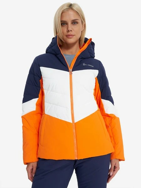 Пуховик женский Glissade, оранжевый, арт. 29796