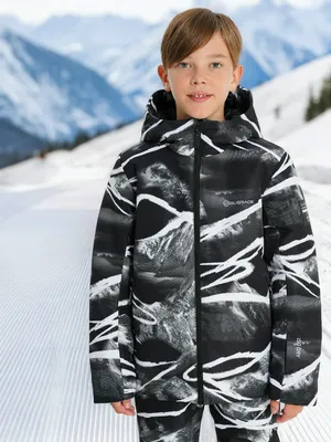 Куртка утепленная для мальчиков Glissade, черный, арт. 138716GSD-B1