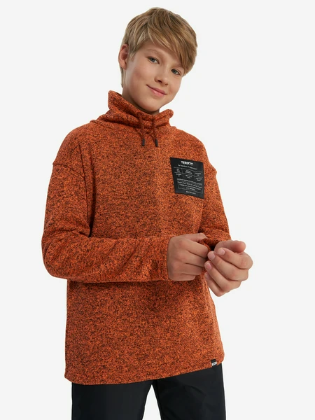 Свитшот для мальчиков Termit, оранжевый, арт. 29802