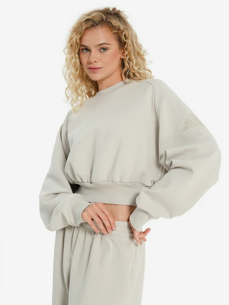 Свитшот Adidas, бежевый, арт. 29811