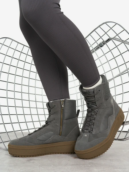 Ботинки утепленные женские Kappa Semole, серый, арт. 130427kap-93