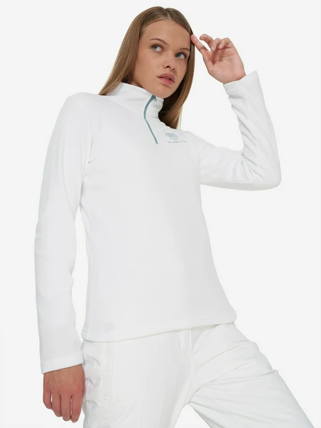 Джемпер флисовый Glissade, белый, арт. 29843