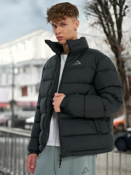 Пуховик мужской Kappa, черный, арт. 137105kap-99
