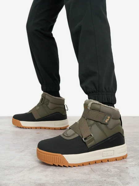 Ботинки утепленные для мальчиков FILA Fil Space Mid, зеленый, арт. 122386fla-y3