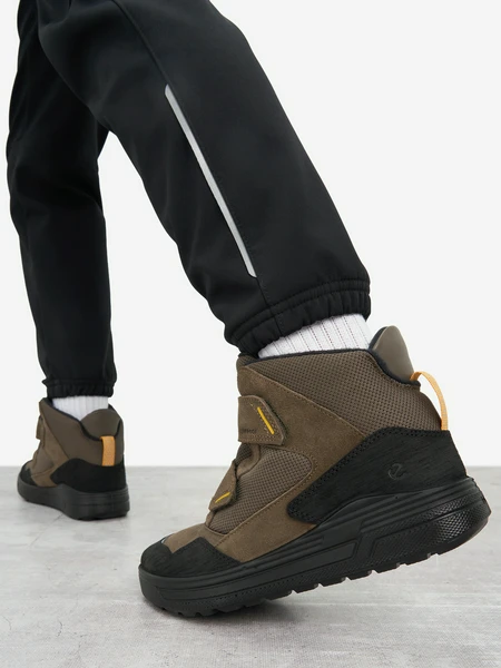 Ботинки утепленные для мальчиков Ecco Urban Snowboarder, черный, арт. 29864