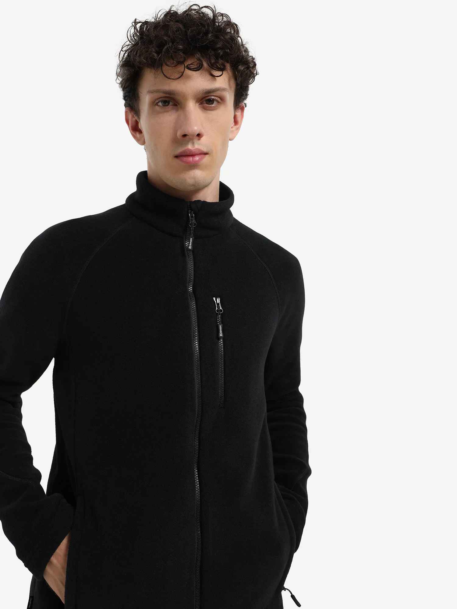 Джемпер флисовый Bask Jump Mj, черный, арт. 2257bsk-9009