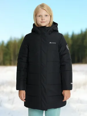 Куртка утепленная для девочек Outventure, черный, арт. 131840OUT-99
