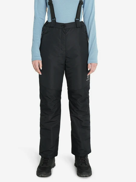 Брюки утепленные для девочек Northland, черный, арт. 29928