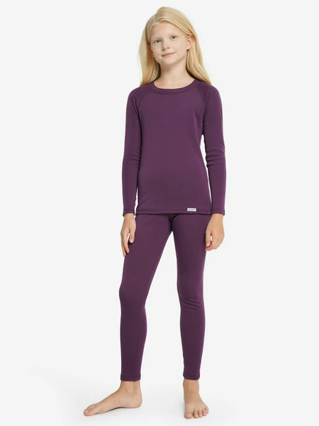 Комплект термобелья для девочек Glissade, фиолетовый, арт. 141203gsd-x4