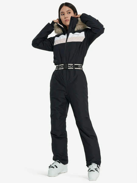 Комбинезон женский Glissade, черный, арт. 137721gsd-bc