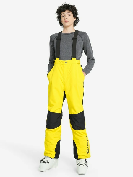 Брюки утепленные, желтый, арт. 29959