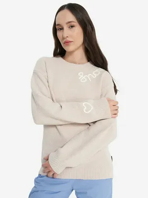 Свитер женский Glissade, бежевый, арт. 138522GSD-T0