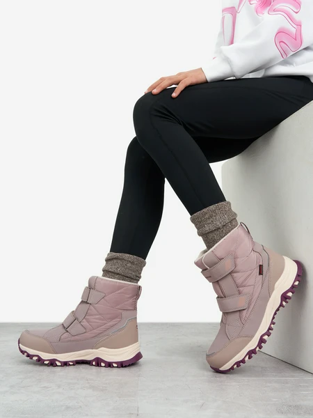 Сапоги утепленные для девочек Outventure Polar V WP, бежевый, арт. 136380out-t1