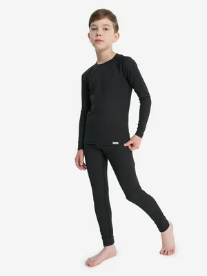 Комплект термобелья для мальчиков Glissade, черный, арт. 141166GSD-99