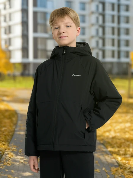 Куртка утепленная для мальчиков Demix, черный, арт. 137700dmx-99