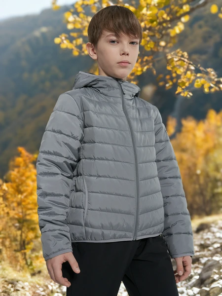 Куртка утепленная для мальчиков Outventure, серый, арт. 29986