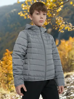 Куртка утепленная для мальчиков Outventure, серый, арт. 134134OUT-91