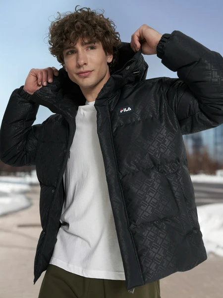 Пуховик мужской FILA, черный, арт. 136667fla-b2
