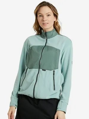 Джемпер флисовый KRAKATAU Kuiper, зеленый, арт. 29999