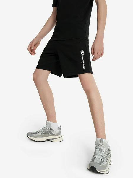 Шорты для мальчиков Champion, черный, арт. 307114c0k-kk001