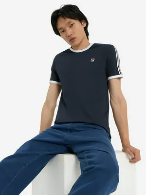 Футболка мужская FILA Heritage, синий, арт. 129336FLA-Z4