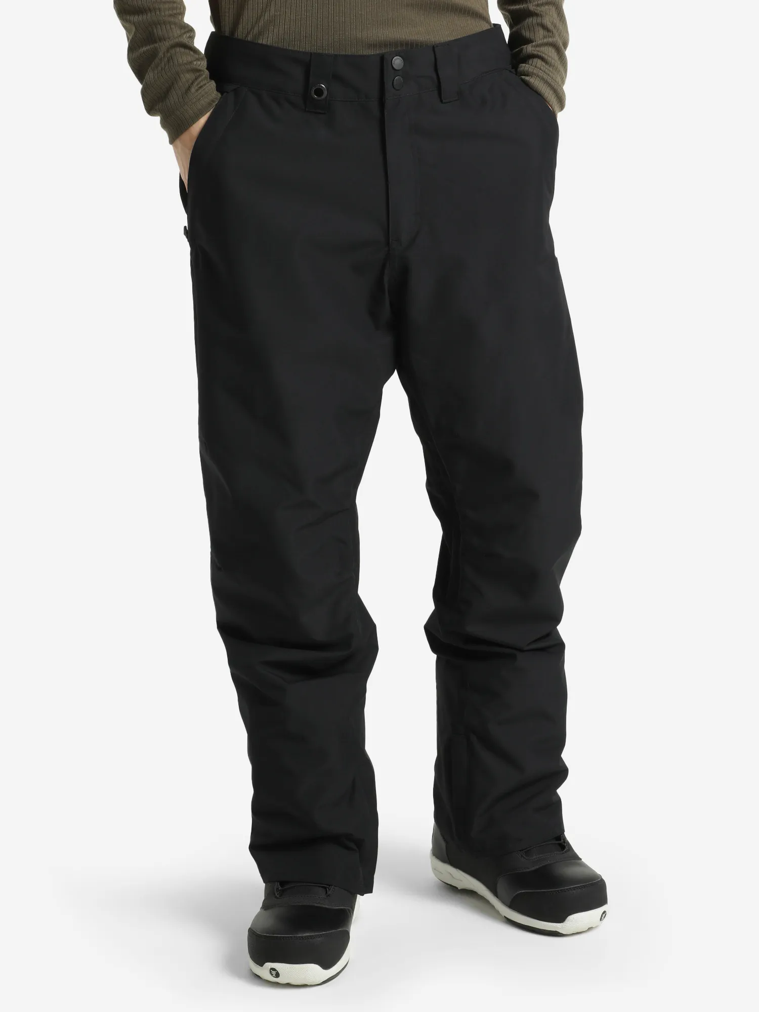 Брюки утепленные мужские Quiksilver Estate, черный, арт. 30038