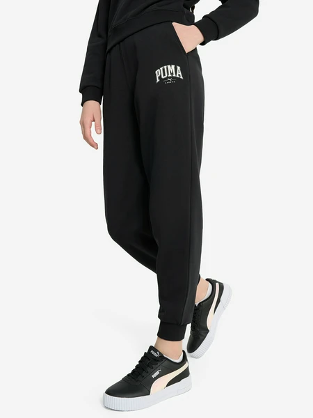 Брюки для девочек PUMA Squad, черный, арт. 681781p0p-01