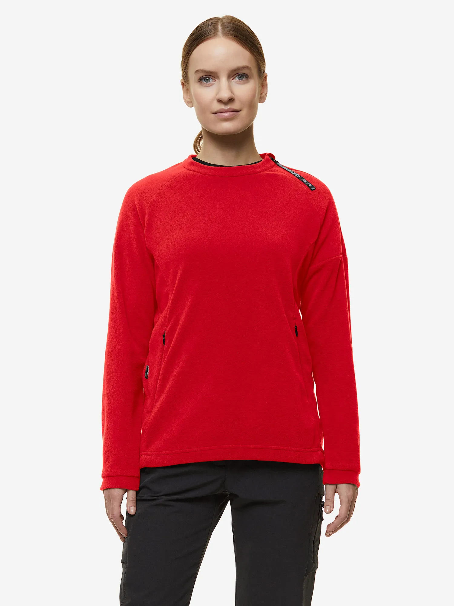 Джемпер флисовый Bask Micro V2, красный, арт. 21008bsk-9205