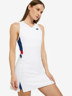 Платье женское Lotto Squadra, белый, арт. 218796L0W-0F1