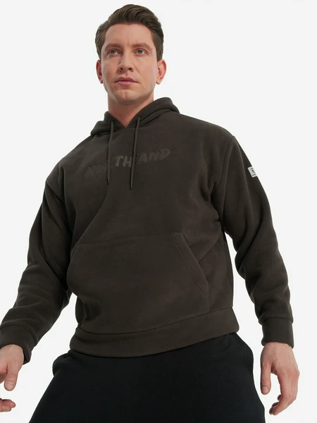 Худи мужское оверсайз Northland, коричневый, арт. 139167n16-t4