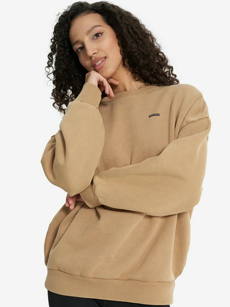 Свитшот Under Armour Ua Icon, бежевый, арт. 1386486u0f-263