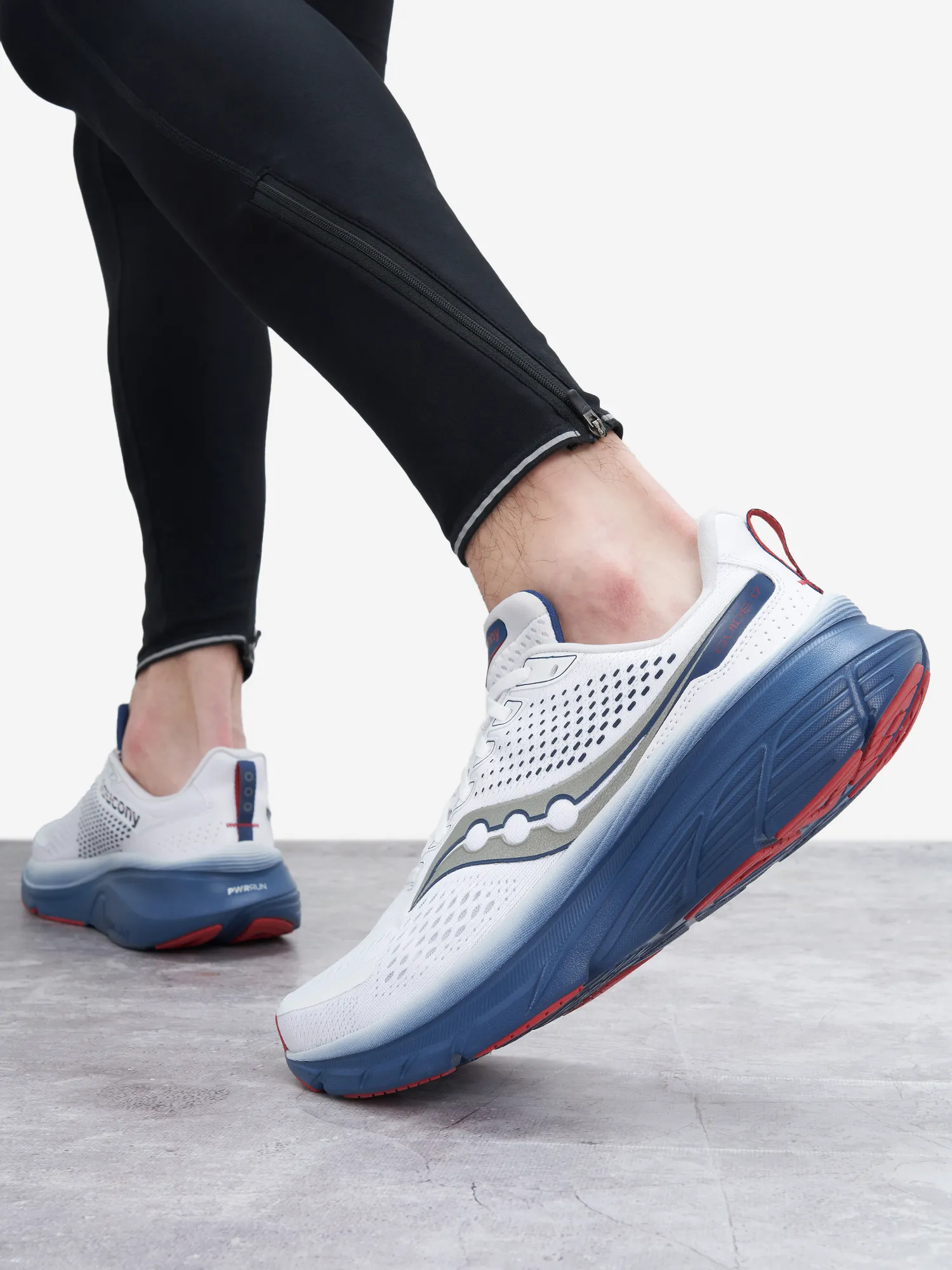 Кроссовки мужские Saucony Guide 17, белый, арт. s20936s3l-108