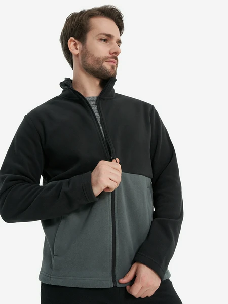Джемпер флисовый мужской Northland, черный, арт. 139203n16-ba