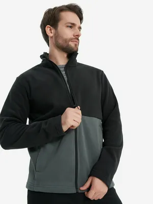 Джемпер флисовый мужской Northland, черный, арт. 139203N16-BA