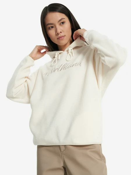 Худи женское оверсайз Northland, бежевый, арт. 139186n16-01