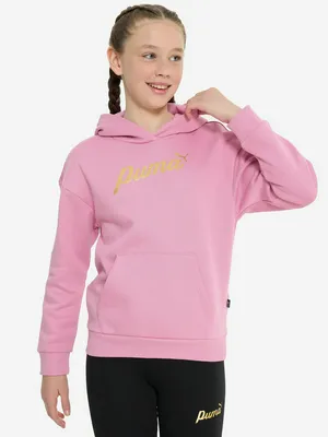 Худи для девочек PUMA ESS+ Block, розовый, арт. 682780P0P-48