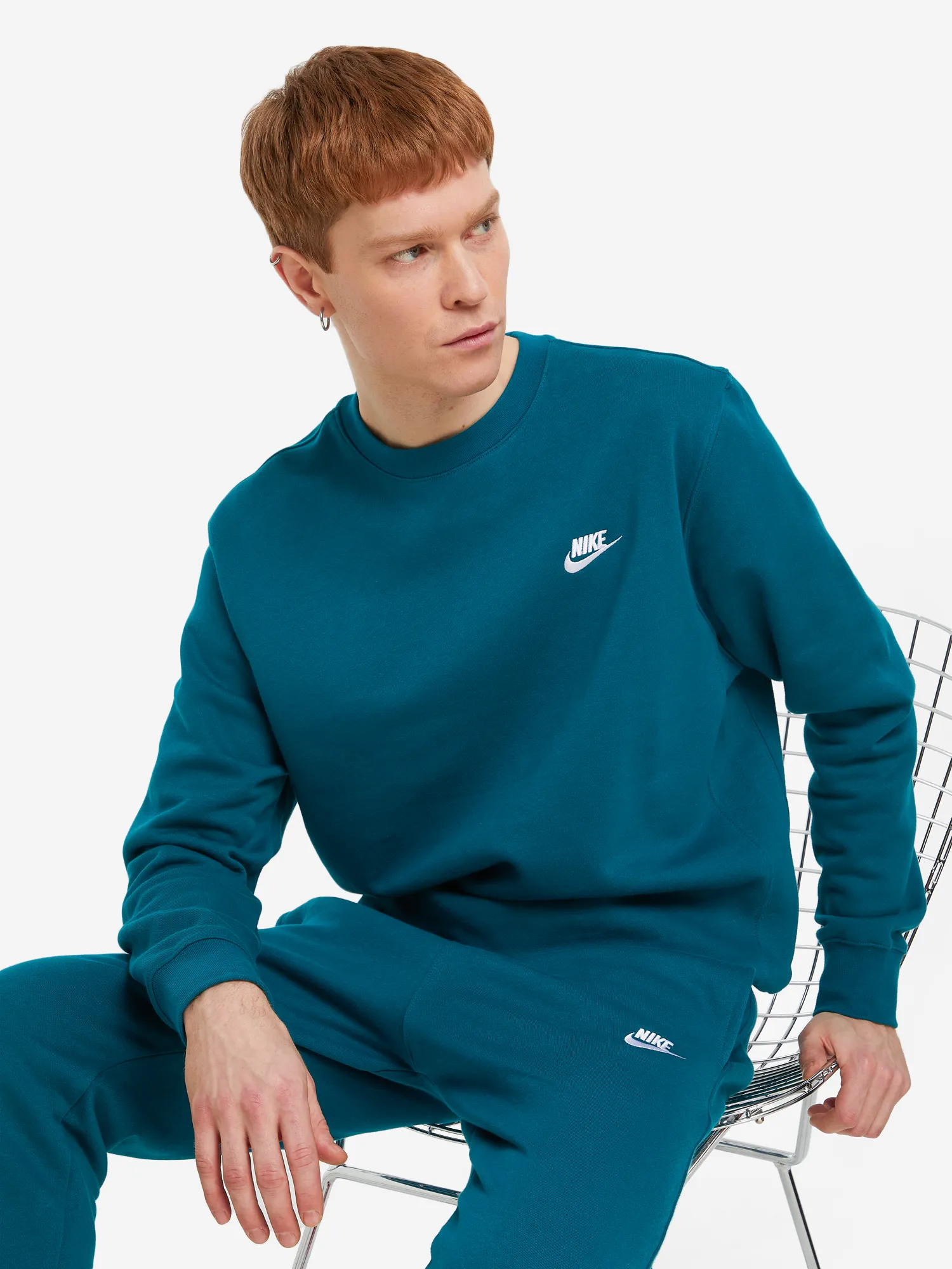 Свитшот мужской Nike, зеленый, арт. bv2662n06-381