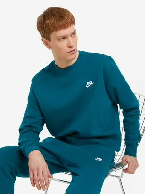 Свитшот мужской Nike, зеленый, арт. BV2662N06-381