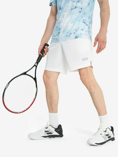 Шорты мужские Lotto Squadra, белый, арт. 218791l0w-0f1