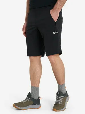 Шорты Jack Wolfskin Glastal, черный, арт. 1508231J01-6000
